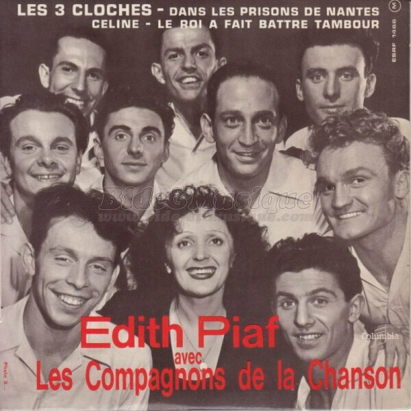 Edith Piaf  avec  les Compagnons de la Chanson - B&M chante votre prénom