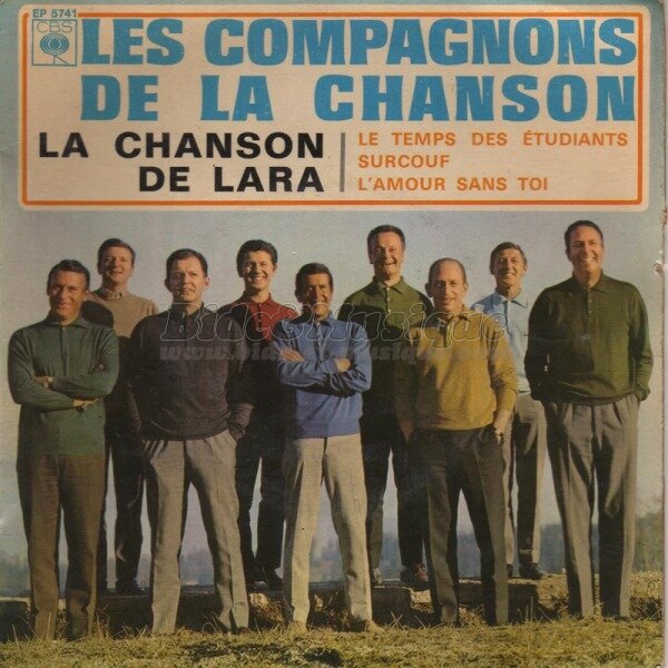 Compagnons de la Chanson, Les - B.O.F. : Bides Originaux de Films
