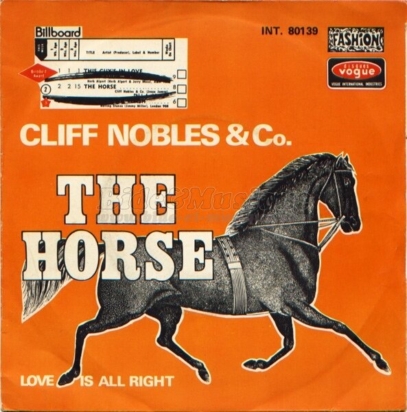 Cliff Nobles and Co - The horse