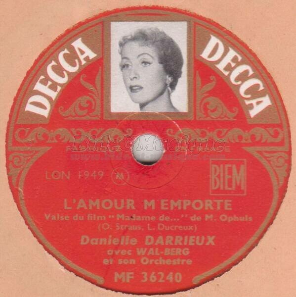 Danielle Darrieux - L'amour m'emporte