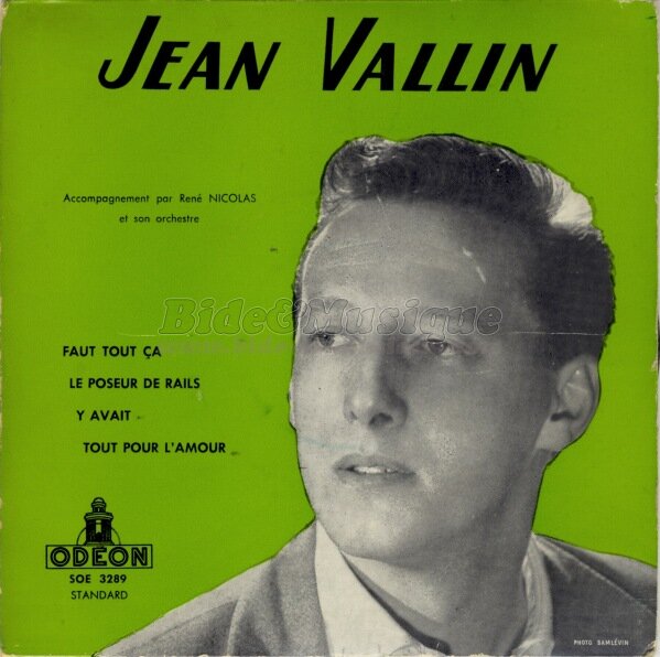 Jean Vallin - Années cinquante