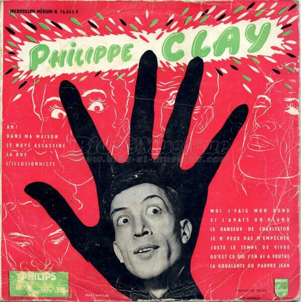 Philippe Clay - Années cinquante