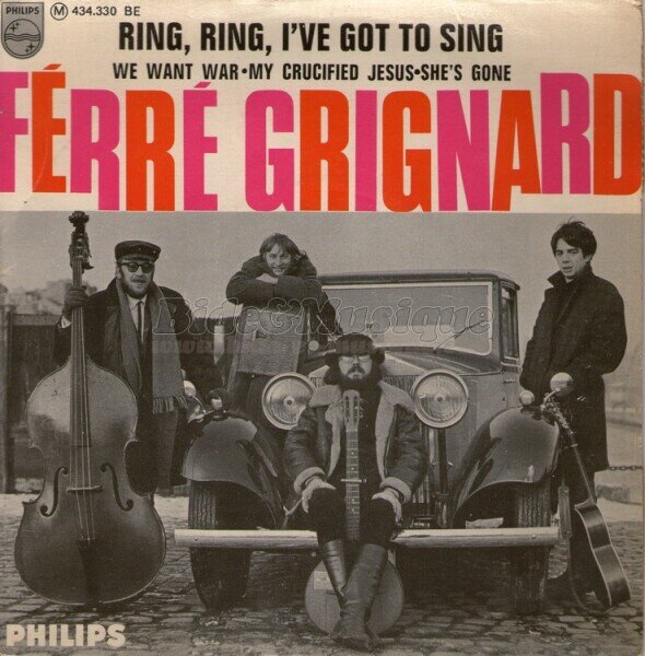 Ferre Grignard - Ring, ring, I've got to sing