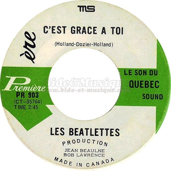 Les Beatlettes - C'est grâce à toi