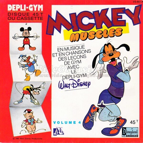 La gym de Mickey - Je voudrais tout faire comme toi