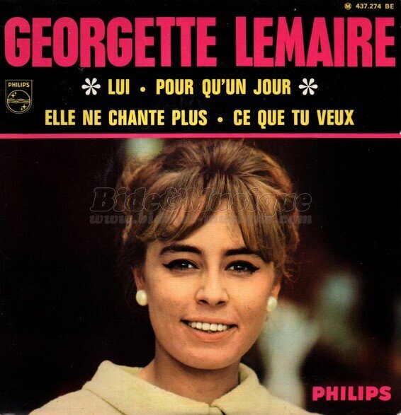 Georgette Lemaire - Elle ne chante plus