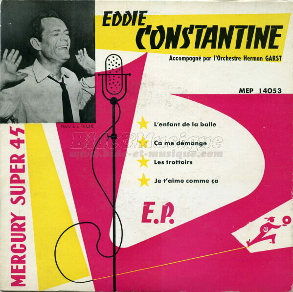 Eddie Constantine - L'enfant de la balle