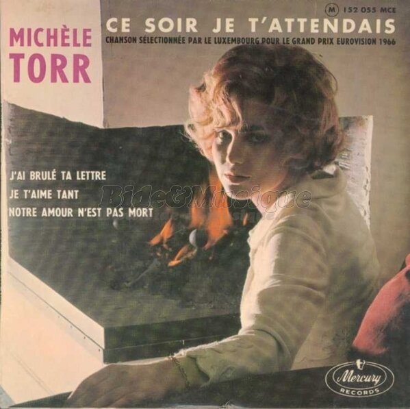 Michèle Torr - J'ai brûlé ta lettre