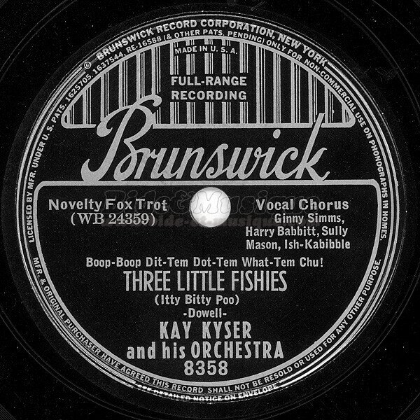 Kay Kyser - Three little fishies