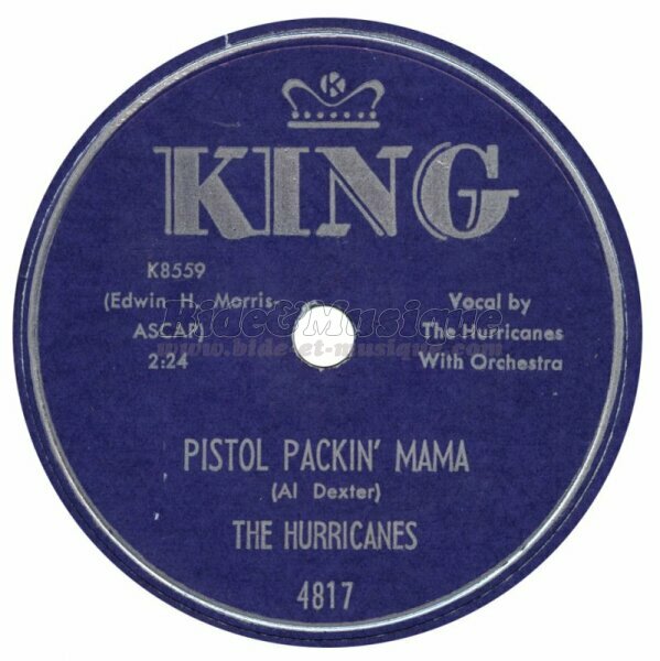 The Hurricanes - Pistol packin Mama
