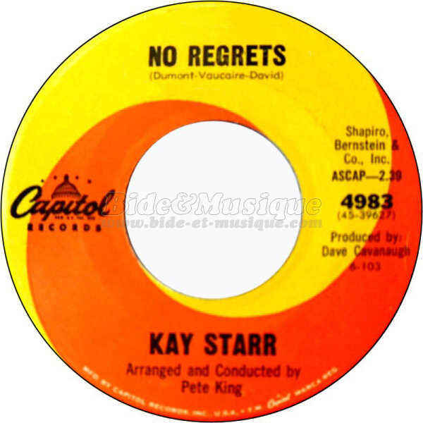 Kay Starr - No regrets