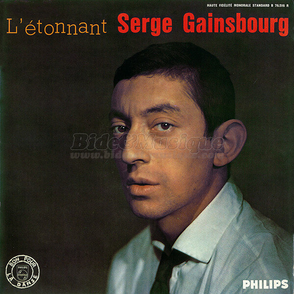 Serge Gainsbourg - La chanson de Prévert