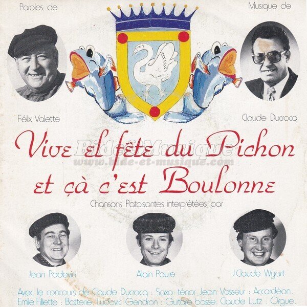 Jean Podevin, Alain Poure, Jean-Claude Wyart - Ca c'est Boulonne