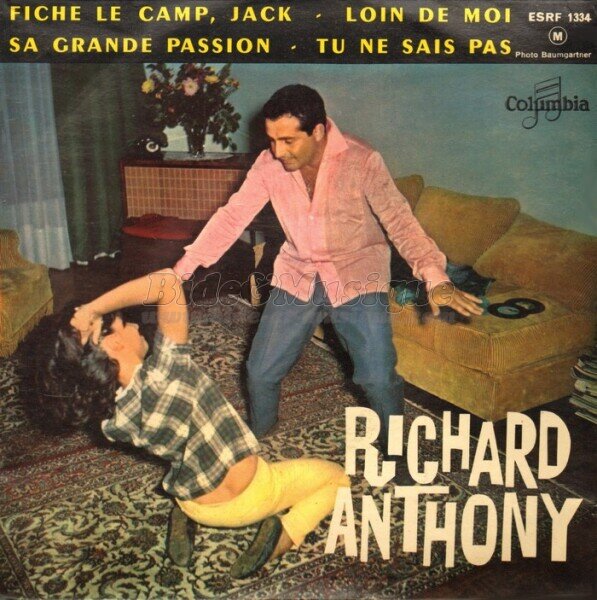 Richard Anthony - Fiche le camp Jack