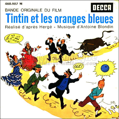 Antoine Duhamel - Tintin et les oranges bleues