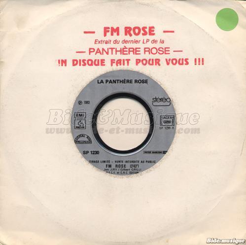 La Panthère Rose - FM Rose