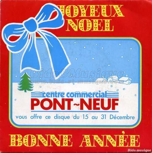 Centre Commercial Pont-Neuf - Avec le Père Noël (funambule dans les étoiles)