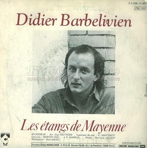 Didier Barbelivien - Les étangs de Mayenne