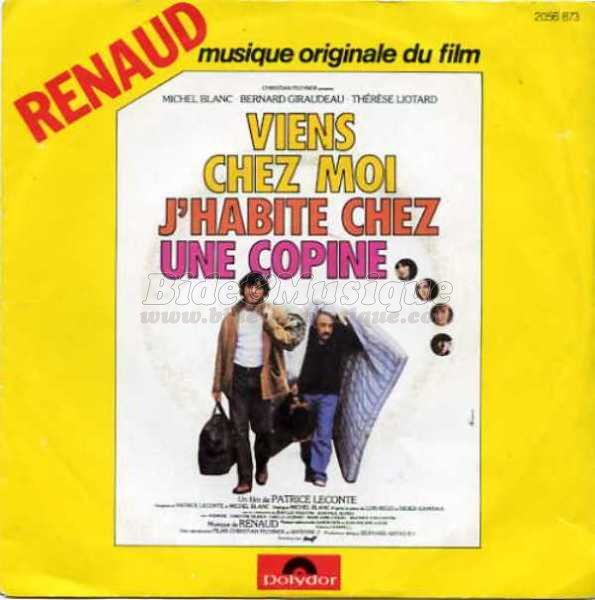 Renaud - Viens chez moi, j'habite chez une copine