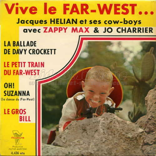 Orchestre Jacques Hélian avec Zappy Max et Jo Charrier - Le petit train du far-west