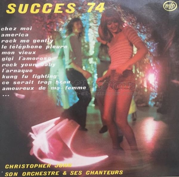 Christopher John, son orchestre et ses chanteurs - Le téléphone pleure
