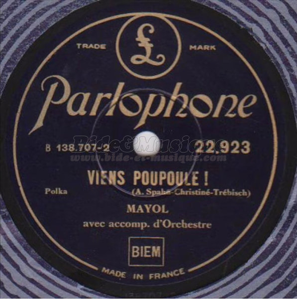 Félix Mayol - Viens Poupoule