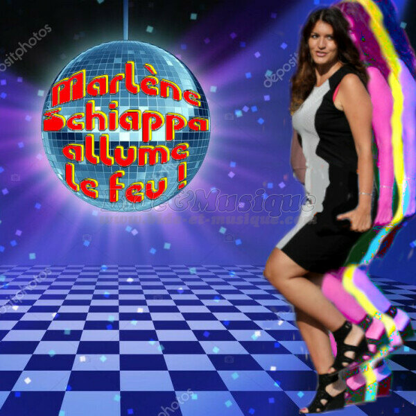 Marlène Schiappa et les militants - Le parc floral