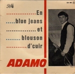 Adamo - En blue jeans et blouson d'cuir