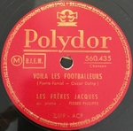 Les Fr�res Jacques - Voil� les footballeurs