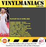 Vinylmaniacs - Emission n°257 (27 avril 2023)