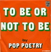 Pochette de Pop Poetry - Être ou ne pas être