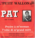 Pochette de Pat - Pryère à m'moman