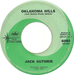 Pochette de Jack Guthrie and his Oklahomans - Oklahoma hills