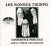 Pochette de Les Nonnes Troppo - De retour de la noce