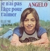 Pochette de Angelo - Je n'ai pas l'âge pour t'aimer